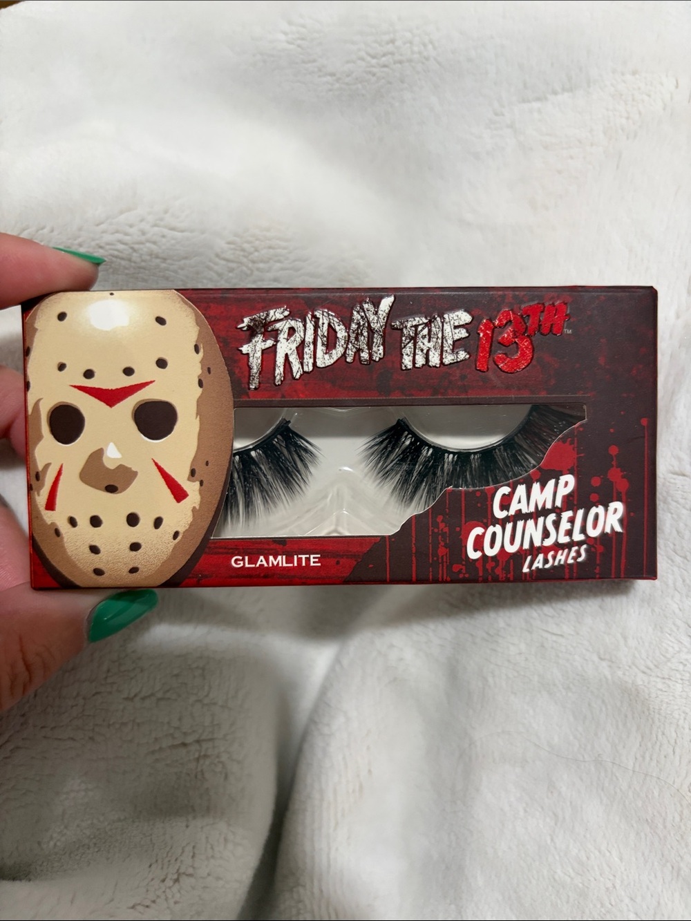 Glamlite Friday the 13th Camp Counselor False Lashes - Black